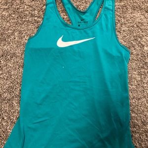 Blue Nike Dri-Fit tank top, new without tags